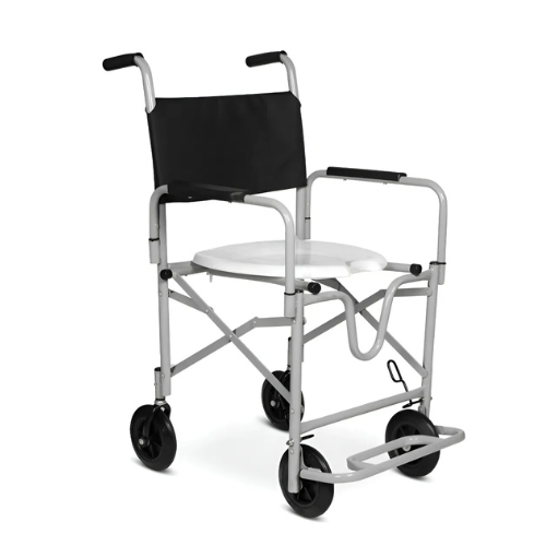 cadeira de banho dobrável em aço - Ortopedia Online SP