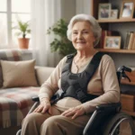 Cinto de segurança torácico para cadeirante