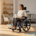 Cadeira de rodas Jaguaribe Fit reclinável - Imagem 2