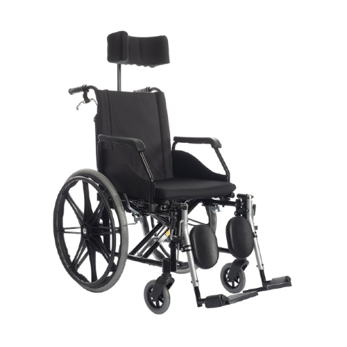 cadeira de rodas reclinável fit em alumínio Jaguaribe - Ortopedia Online SP