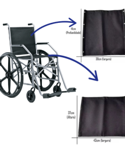 Assento e encosto modelo 1009 da marca Jaguaribe - Ortopedia Online SP