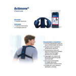 Corretor Postural Actimove Clavícula - Ortopedia Online SP