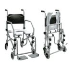 Cadeira de Banho DB em alumínio até 90kg Jaguaribe - Ortopedia Online SP