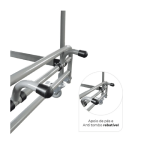 Cadeira de Banho D50 em aço até 150kg Dellamed - Ortopedia Online SP