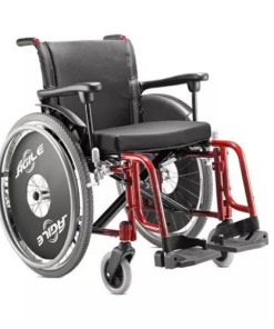 Cadeira de rodas Agile em alumínio até 120kg - Ortopedia Online SP
