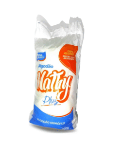 Nathy Algodão Hidrófilo Rolo 500g 100% Algodão Cilíndrico