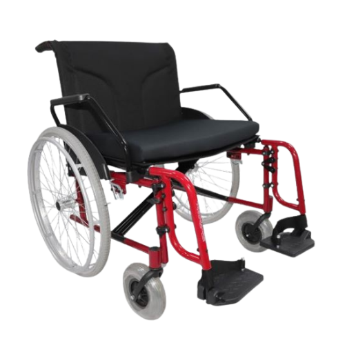 Cadeira de rodas BIG S até 180kg - Ortopedia Online SP