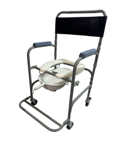 Cadeira De Banho Com Recipiente Coletor Até 90kg - 45cm - Ortopedia Online SP