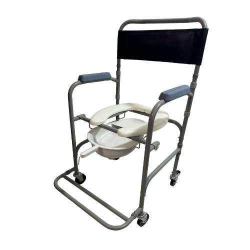 Cadeira De Banho Com Recipiente Coletor Até 90kg - 45cm - Ortopedia Online SP