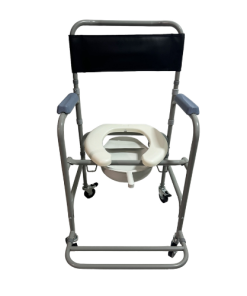 Cadeira De Banho Com Recipiente Coletor Até 90kg - 45cm - Ortopedia Online SP