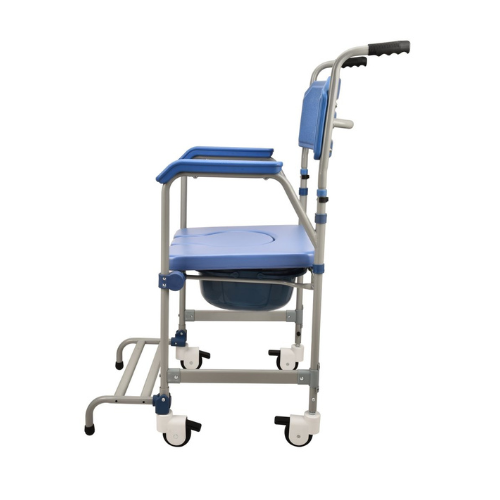 Cadeira de Banho Higiênica Dobrável em aço até 150kg - PRO 300 - Ortopedia Online SP