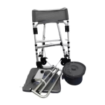 Cadeira Para Banho Alumínio 135kg Desmontável Hidroligth - Ortopedia Online SP