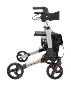 Andador com assento e 04 rodas Discovery Praxis - Ortopedia Online SP