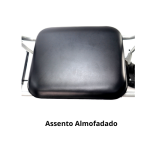 Andador com assento e 04 rodas Discovery Praxis - Ortopedia Online SP