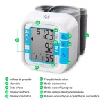 Monitor de Pressão Arterial Digital de Pulso Multi Saúde - HC204 - Ortopedia Online SP
