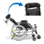 Cadeira de Rodas Tetra com Encosto Reclinável e Acessórios Inclusos até 130 kg D700 Dellamed - Ortopedia Online SP