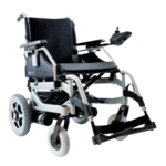 Cadeira de Rodas Motorizada em Alumínio Dobrável até 135 Kg Assento de 45 cm D1000 Dellamed