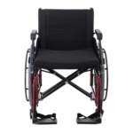 Cadeira De Rodas Elite Plus Obeso Capacidade 130kg - Prolife Cor Vermelho