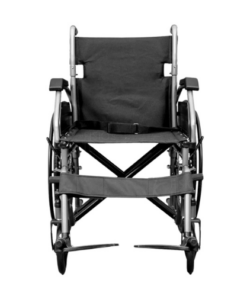 Cadeira de Rodas Basic Hidrolight Aço Carbono - Suporta 125kg - Ortopedia Online SP