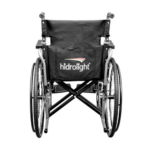 Cadeira de Rodas Basic Hidrolight Aço Carbono - Suporta 125kg - Ortopedia Online SP
